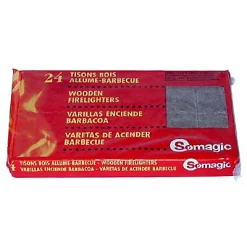 Castorama 24 Allume-feu Tison Bois Somagic