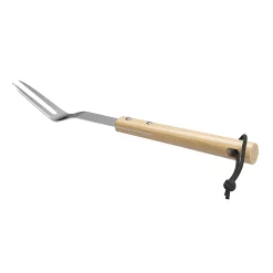 Castorama Fourchette Manche En Bois Pour Barbecue GoodHome