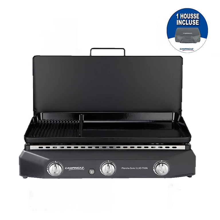 Castorama Plancha Gaz à Poser Campingaz Sorio 3 LXD TWIN 3 Castorama Plancha Gaz à Poser Campingaz Sorio 3 LXD TWIN