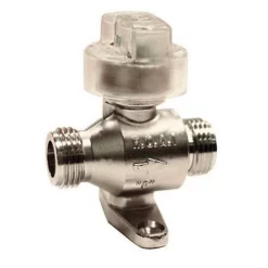 Castorama Robinet à Obturateur Automatique Intégré Push&Turn Pour Gaz Naturel